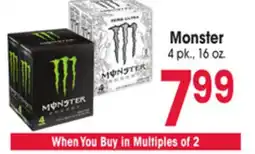 Jewel-Osco Monster offer