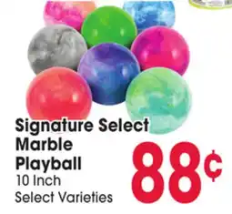 Jewel-Osco Signature Select Marble Playball offer
