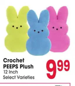 Jewel-Osco Crochet PEEPS Plush offer