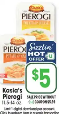Jewel-Osco Kasia's Pierogi offer