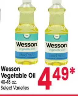 Jewel-Osco Wesson Vegetable Oil offer