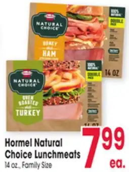 Jewel-Osco Hormel Natural Choice Lunchmeats offer