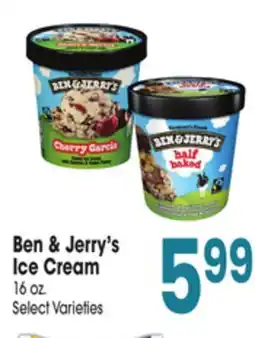 Jewel-Osco Ben & Jerry's Ice Cream offer