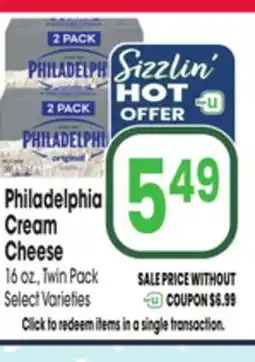 Jewel-Osco Philadelphia Cream Cheese offer