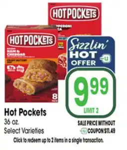 Jewel-Osco Hot Pockets offer