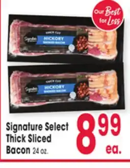 Jewel-Osco Signature Select Thick Sliced Bacon offer