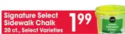Jewel-Osco Signature Select Sidewalk Chalk offer