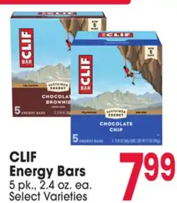 Jewel-Osco CLIF Energy Bars offer