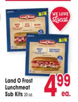 Jewel-Osco Land O Frost Lunchmeat Sub Kits offer