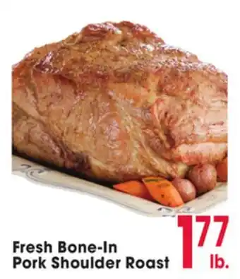 Jewel-Osco Fresh Bone-In Pork Shoulder Roast offer