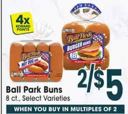 Jewel-Osco Ball Park Buns offer