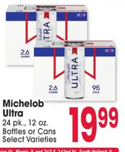 Jewel-Osco Michelob Ultra offer