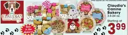 Jewel-Osco Claudia's Canine Bakery offer