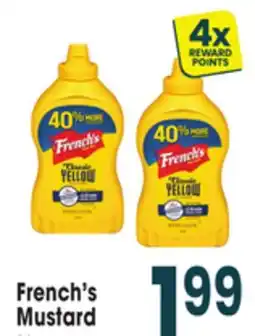 Jewel-Osco French's Mustard offer