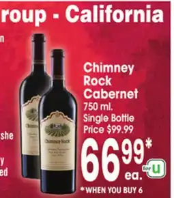 Jewel-Osco Chimney Rock Cabernet offer
