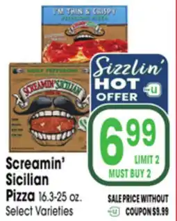 Jewel-Osco Screamin' Sicilian Pizza offer