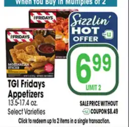 Jewel-Osco TGI Fridays Appetizers offer