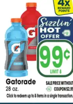 Jewel-Osco Gatorade offer