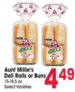 Jewel-Osco Aunt Millie's Deli Rolls or Buns offer