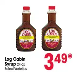 Jewel-Osco Log Cabin Syrup offer