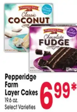 Jewel-Osco Pepperidge Farm Layer Cakes offer