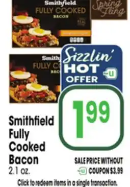 Jewel-Osco Smithfield Fully Cooked Bacon offer
