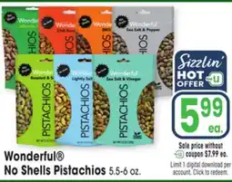 Jewel-Osco Wonderful No Shells Pistachios offer