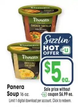 Jewel-Osco Panera Soup offer