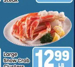 Tony’s Fresh Market Large Snow Crab Clusters offer