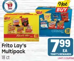 Tony’s Fresh Market Frito Lay's Multipack offer