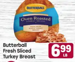 Tony’s Fresh Market Butterball Fresh Sliced Turkey Breast offer