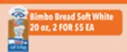 Tony’s Fresh Market Bimbo Bread Soft White offer
