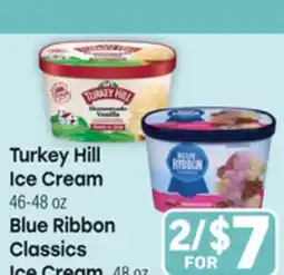 Tony’s Fresh Market Turkey Hill Ice Cream 46-48oz Blue Ribbon Classics Ice Cream, 48oz offer