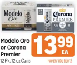 Tony’s Fresh Market Modelo Oro or Corona Premier offer