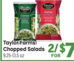 Tony’s Fresh Market Taylor Farms Chopped Salads offer