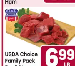 Tony’s Fresh Market USDA Choice Family Pack Beef Stew offer