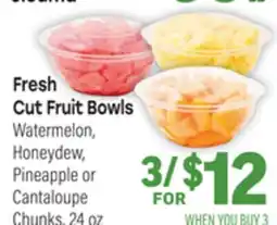 Tony’s Fresh Market Fresh Cut Fruit Bowls offer