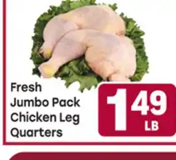 Tony’s Fresh Market Fresh Jumbo Pack Chicken Leg Quarters offer