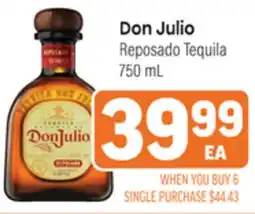 Tony’s Fresh Market Don Julio Reposado Tequila offer