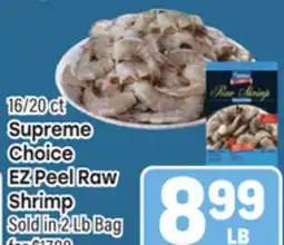 Tony’s Fresh Market Supreme Choice EZ Peel Raw offer