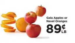 Food 4 Less Gala Apples or Navel Oranges offer