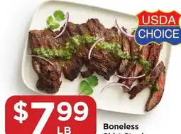 Food 4 Less Boneless Skirt Steaks offer