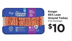 Food 4 Less Kroger 85% Lean Ground Turkey offer