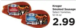 Food 4 Less Kroger Smoked Sausage offer