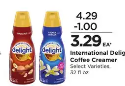 Food 4 Less International Delight Coffee Creamer offer