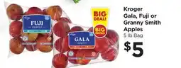 Food 4 Less Kroger Gala, Fuji or Granny Smith Apples offer