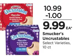 Food 4 Less Smucker's Uncrustables offer