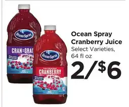 Food 4 Less Ocean Spray Cranberry Juice offer