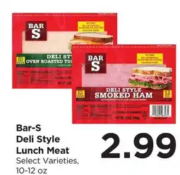 Food 4 Less Bar-S Deli Style Lunch Meat offer