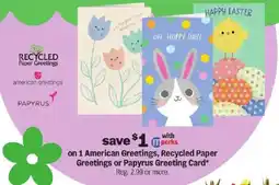 Meijer Recycled Paper Greetings offer